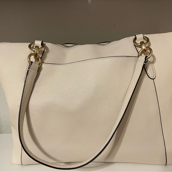 Cream Coach tote - Picture 2 of 6